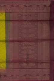 Green Handloom Kanjivaram Soft Silk Saree 10076150