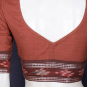 Brown Odisha Cotton Blouse 10072443