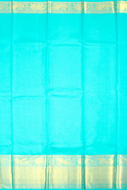 Royal Purple Pure Zari Korvai Kanjivaram Silk Saree 10062637