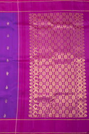 Purple Kanjivaram Pure Silk Saree 10076094
