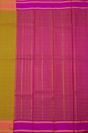 Yellow Kanjivaram Pure Silk Saree 10076072