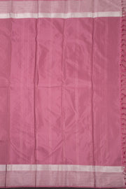 Kanjivaram Vegan Viscose Silk Saree Mauve Color Block Design 10075552