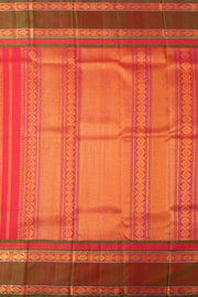 Orange Kanjivaram Pure Silk Saree 10076140