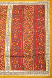 Red Kashmiri Printed Silk Saree 10075994