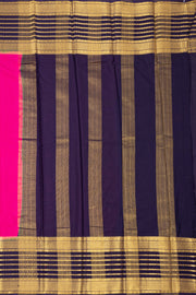 Pink Mysore Semi Crepe Silk Saree 10077820