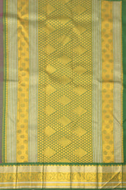 Magenta Pink Knakjivaram Pure Silk Saree 10077172