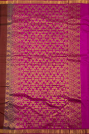 Brown Kanjivaram Pure Silk Saree 10076074