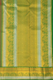 Orange Kanjivaram Pure Silk Saree 10077162