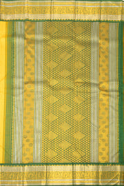 Yellow Kanjivaram Pure Silk Saree 10077164