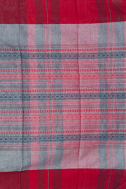 Grey Handloom Dhaniakhali Cotton Saree 10062565