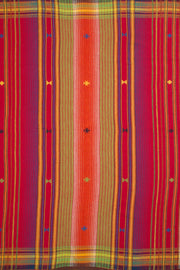 Maroon Handloom Bhujodi Kala Cotton Saree 10063042