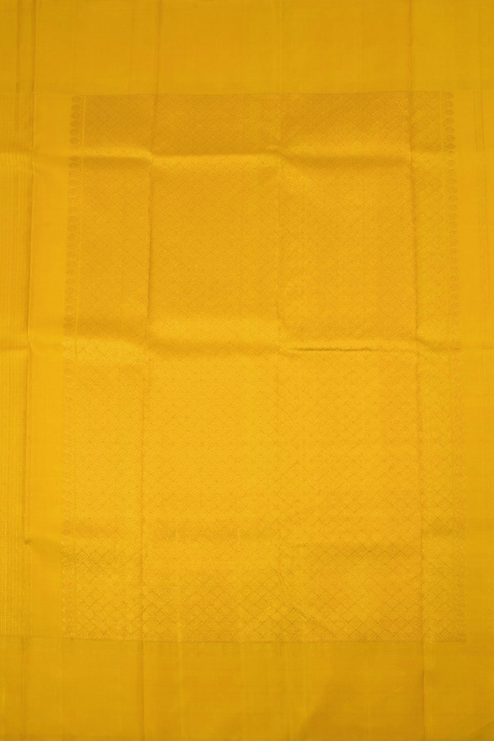 Mango Yellow Pure Zari Kanjivaram Silk Saree 10063327