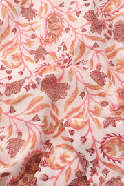 Pink Mirror Embroidered Silk Cotton 3 Piece Salwar Suit Material 10072941