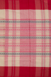 Cream Handloom Dhaniakhali Cotton Saree 10062567