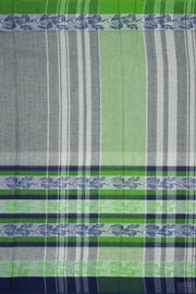 Grey Handloom Dhaniakhali Cotton Saree 10062580