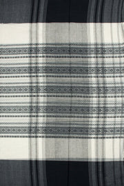 White Handloom Dhaniakhali Cotton Saree 10062581