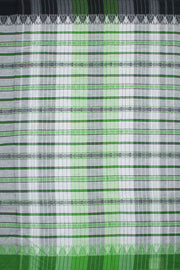 Grey Handloom Dhaniakhali Cotton Saree 10062595