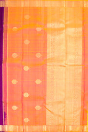 Jamun Purple Handloom Pure Zari Kanjivaram Saree 10062335