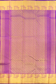 Magenta Pure Zari Jacquard Kanjivaram Silk Saree 10062458