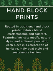 Purple Hand block Printed Women Sleevless Shirt 10077197