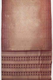 Brown Kanjivaram Tissue Silk EttuKol Saree with Seepu Rekku Border 10077917