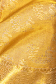 Gold Kanjivaram Pure Silk Saree 10077160