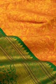 Orange Kanjivaram Pure Silk Saree 10077162