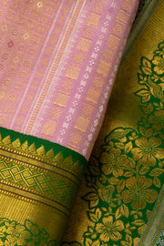 Baby Pink Kanjivaram Pure Silk Saree 10077173