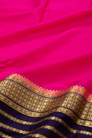 Pink Mysore Semi Crepe Silk Saree 10077820