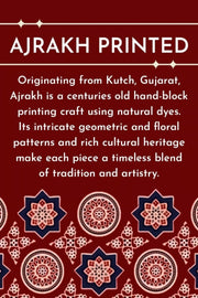 Black Half Sleeve Ajrakh Printed Cotton Mens Shirt 10071089