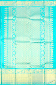 Royal Purple Pure Zari Korvai Kanjivaram Silk Saree 10062637