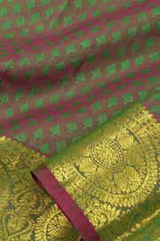 1 Year Size Pure Zari Kanchipuram Pattu Pavadai Material 10054631