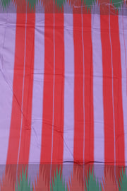 Lavender Kanjivaram Vegan Silk Saree with Temple Border 10077945