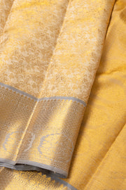 Golden Beige Kanjivaram Pure Silk Saree 10077168