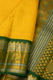 Yellow Kanjivaram Pure Silk Saree 10077164