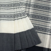 Black & White Handloom Dhaniakhali Cotton Saree 10062592