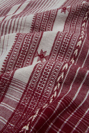 Offwhite Handloom Bhujodi Kala Cotton Saree 10063048