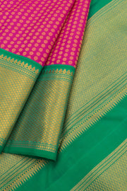 Kanjivaram Pure Zari Korvai Silk Saree 10053739