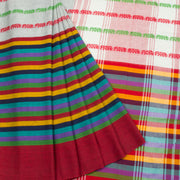 Grey Handloom Dhaniakhali Cotton Saree 10062563