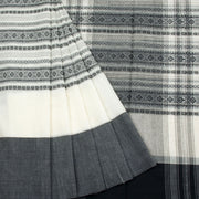 White Handloom Dhaniakhali Cotton Saree 10062581