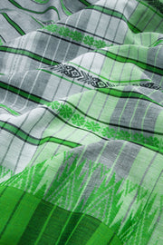 Grey Handloom Dhaniakhali Cotton Saree 10062595