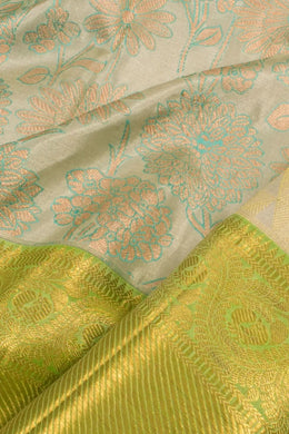 Handloom Pure Zari Bridal Kanjivaram Tissue Silk Saree 10055731