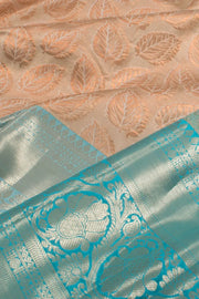 Handloom Pure Zari Bridal Korvai Kanjivaram Tissue Silk Saree 10055732