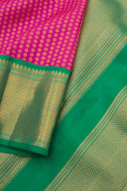 Kanjivaram Pure Zari Korvai Silk Saree 10053739