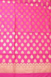 Magenta Banarasi Silk 3 Piece Salwar Suit Material 10073031