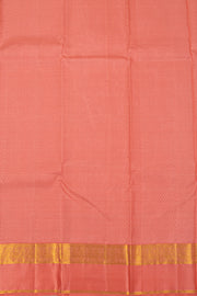 Blue Kanjivaram Silk Saree with Contrast Zari Border 10078173