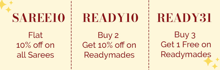 Apparis Promo Code Custom Aari work – Avishya.com