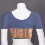 Purple Kanjivaram Vegan Silk Saree with Contrast Pallu 10073881