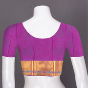 Pink Kanjivaram Vegan Silk Saree 10073897