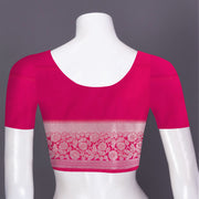 Grey Kanjivaram Vegan Silk Saree with Contrast Pallu 10073857